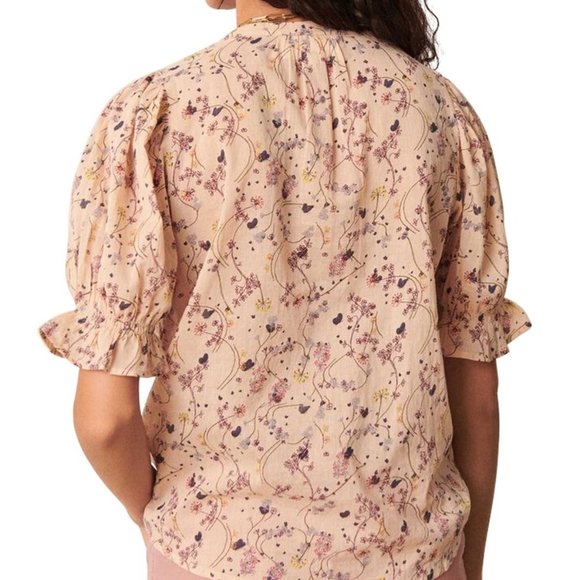 ba&sh Blouna floral-print blouse - Picture 3 of 6